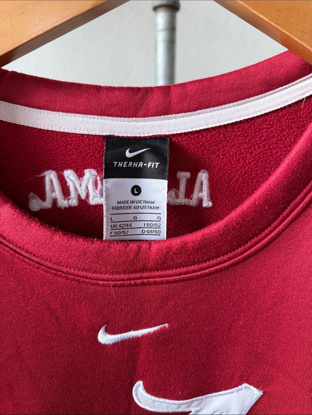 Nike Alabama Dri Fit Crewneck Size Large - Picture 2 of 3
